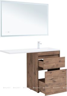 Тумба под раковину Aquanet Токио 333648 58 см дуб веллингтон